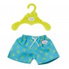 Szorty kąpielowe dla lalki Baby Born 43 cm w kolorze niebieskim