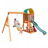 Drewniany plac zabaw Kidkraft 6 w 1 piaskownica Domek Ainsley