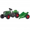 Duży Traktor na Pedały + Przyczepa FENDT - RollyToys rollyKid
