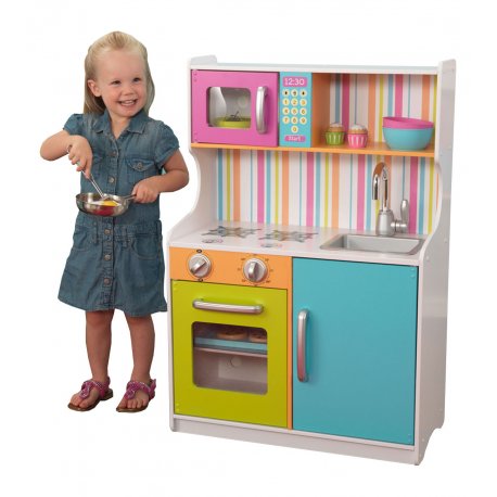 KidKraft Drewniana kolorowa Kuchnia Bright Toddler