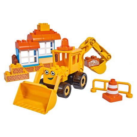 Klocki Bob Budowniczy kreatywne Koparka 40 elem Big