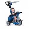 Feber Niebieski Rowerek trójkołowy Baby Twist 4w1 - Obrotowy 360 stopni