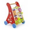 Pchacz panel edukacyjny Drewniany czerwony Viga Toys Montessori