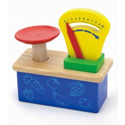 Drewniana Waga sklepowa ze skalą Viga Toys