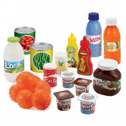 Ecoiffier Zestaw Produktów spożywczych 20 elementów