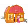 Simba Masza i Niedźwiedź Dwupoziomowy dom Maszy z akcesoriami + Lalka