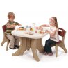 STEP2 Brązowy Stół - Stolik zabaw z krzesełkami