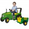 Traktor na pedały - John Deere Rolly Toys X-Trac + Przyczepa 3-10 Lat do 50 kg