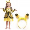 Strój Pszczółka Maja Pszczoła Kostium Skrzydła Opaska Sukienka dla dziecka 122-128cm