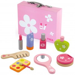 Zestaw do makijażu drewniany Salon Piękności Viga Toys