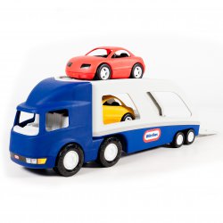 Little tikes Duża naczepa laweta do przewozu samochodów