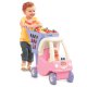 Wózek na zakupy dla dzieci Little Tikes różowy