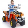 Feber Pomarańczowy Quad Freeride na akumulator 6V
