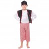 Strój Pirata Pirat Kostium Kapitan Bluza Spodnie Chusta Miecz dla dziecka 122 cm