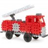 Klocki Wafle 76 Elementów Zestaw Wóz Strażacki Little Tikes