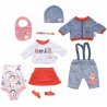 Zestaw ubrań dla Baby Born 9 el spódniczka spodenki