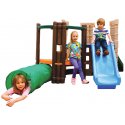 Plac Zabaw Zamek Przeplotnia ze Zjeżdżalnią Little Tikes