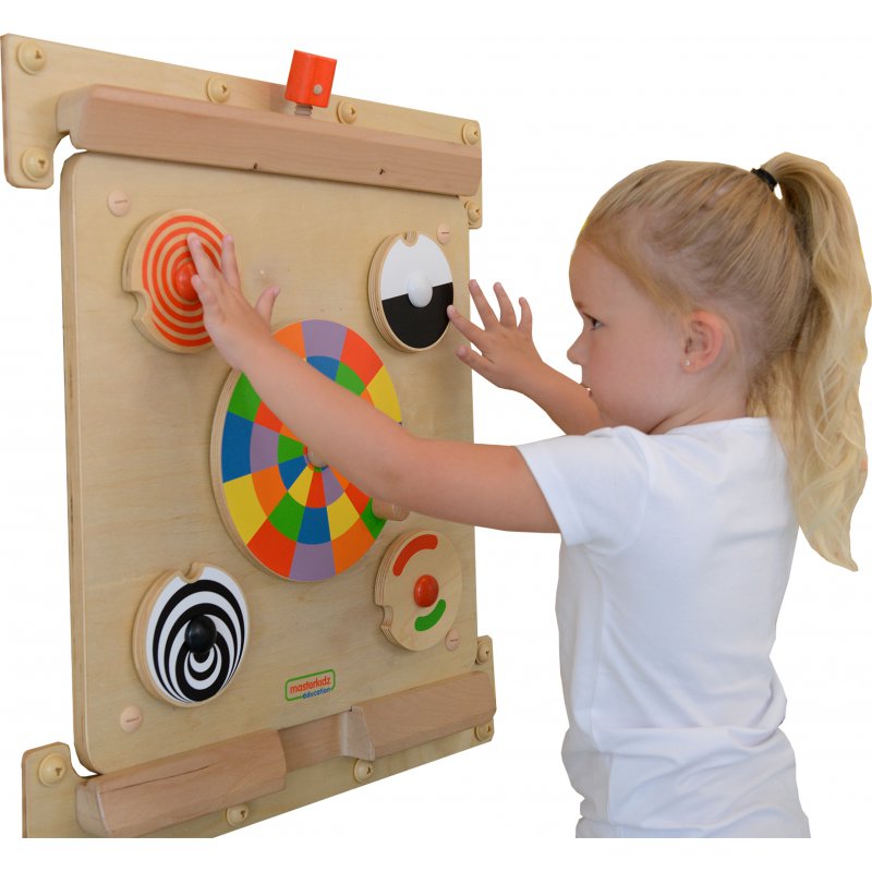 Kręcące się Koła Złudzenia Optyczne Ścienna Tablica Sensoryczna Masterkidz Flex
