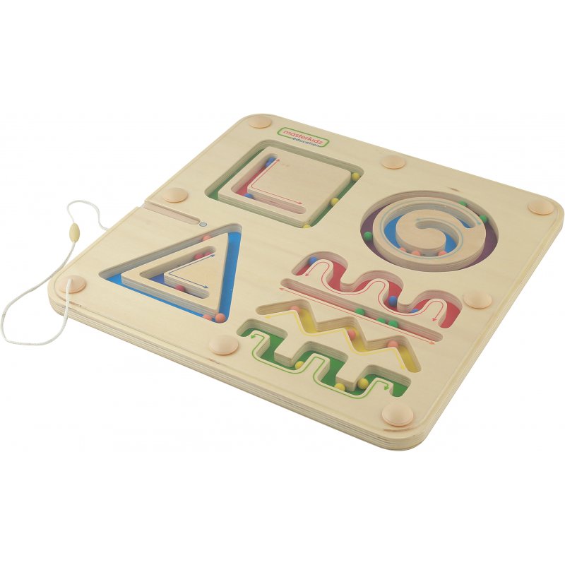 MASTERKIDZ Magnetyczny Labirynt Linie Kształty Figury Geometryczne