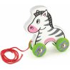 Viga Zestaw do ciągnięcia drewniana zebra