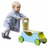 Drewniany Chodzik Pchacz Jeździk Sorter Wielofunkcyjny Pojazd Classic World