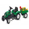FALK Traktor RANCH z przyczepą zielony i zestawem do piasku 2-5 lat