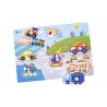 Puzzle z Pinezkami Ruch Drogowy Classic World