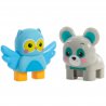 Little Tikes 2 Figurki Sowa i Niedźwiedź Klocki Wafle