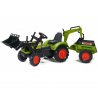 Traktor Claas na pedały przyczepa łyżka koparka FALK