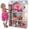 Duży Drewniany Domek Dla Lalek My Dreamy Dollhouse 14 Akc.