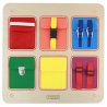 TablicaEdukacyjna-Kieszonki Do Zamykania i Otwierania + Listwy do montażu
