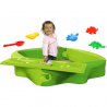 Zestaw Duża Piaskownica Modułowa Big Sandy z Pokrywą z Foremki Wader