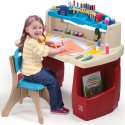Biurko Dla Dzieci z Krzesełkiem Kącik plastyczny edukacyjny Step2 Deluxe