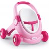 Smoby MiniKiss Chodzik Pchacz 3w1 Wózek dla Lalek Różowy