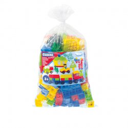 Klocki Konstrukcyjne Dla Dzieci w Worku 100 elementów Mochtoys