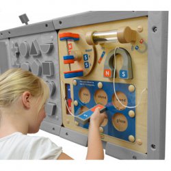 Zestaw Tablic Edukacyjnych - Zręczny Fizyk + Listwy do montażu