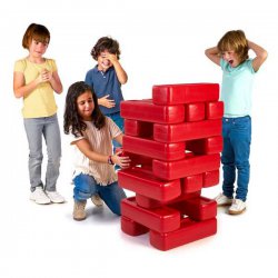 FEBER Mega Duże Klocki Jenga Wieża