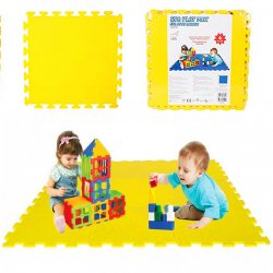 WOOPIE Piankowa Mata Edukacyjna Żółta