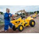 Rolly Toys Traktor na pedały Kid Dumper na licencji Caterpillar