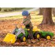Rolly Toys Kid Traktor na pedały John Deere z łyżką i przyczepą