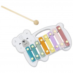 Drewniane Cymbałki Miś Polarny Ksylofon Viga Toys