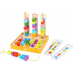 TOOKY TOY Labirynt Gra Koraliki