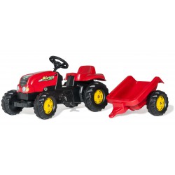 Traktor na pedały z przyczepą - Rolly Toys rollyKid 2-5 Lat