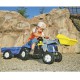 New Holland Rolly Toys rollyKid Traktor z łyżką i przyczepą