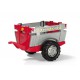 ***Rolly Toys traktor na pedały Junior RT czerwony z przyczepą i łyżką New