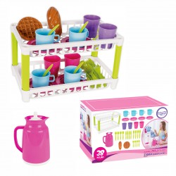 WOOPIE Zestaw Akcesoriów Kuchennych Ociekacz Czajnik Kubki 38 El.