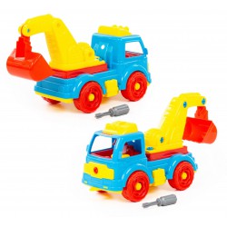 Klocki Transport Samochód Koparka