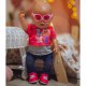 WOOPIE Modne Ubranko dla Lalki LOVE Okulary Buciki 43-46 cm