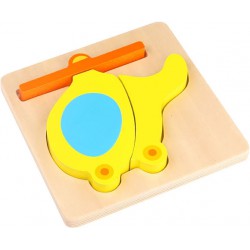 N TOOKY TOY Mini Puzzle Helikopter