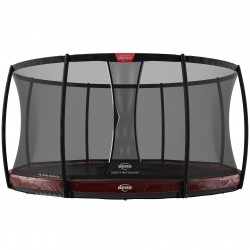 BERG Elite InGround 380 Red+Safety Net Deluxe